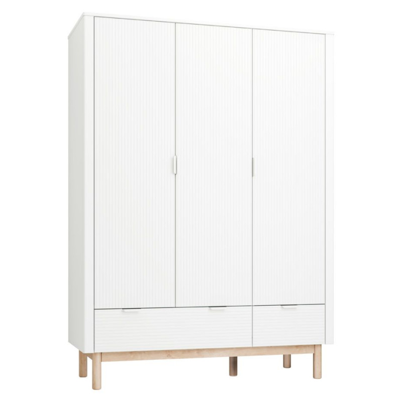 Clothes cabinet with 3 doors (Miloo collection)